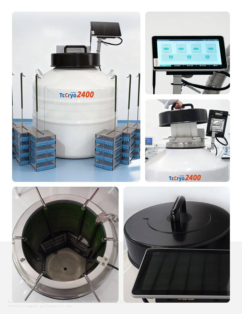 TcCryo cryogenic storage system Details