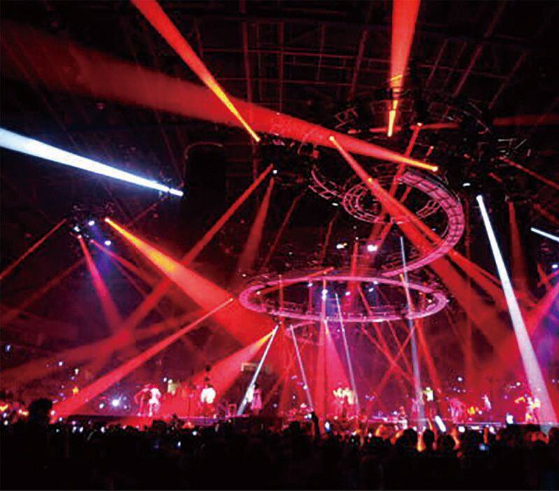 A300 Aoyalong Private 295W Beam Professional Stage Lighting Equipment Rotatable Prisms Atomization Dyeling Effect Colorful Moving Head Light