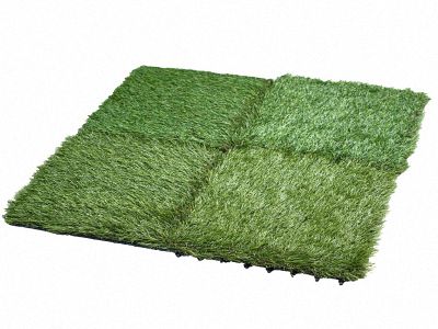 Drainage planning of artificial grass