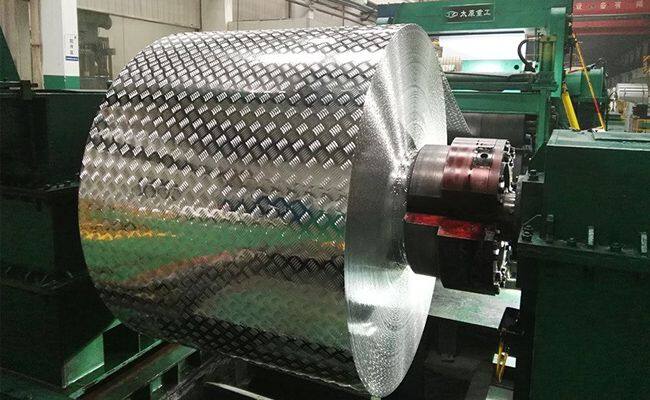 aluminium five bar tread plate