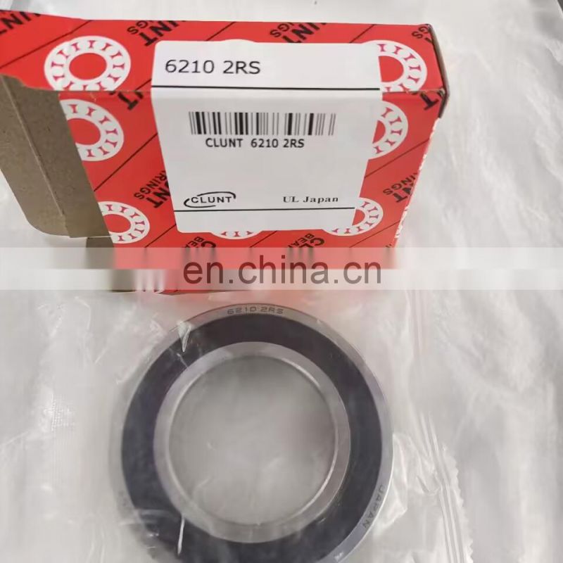 Good price CLUNT 50*90*20mm 6210-2RS bearing 6210 deep groove ball bearing 6210-2RS