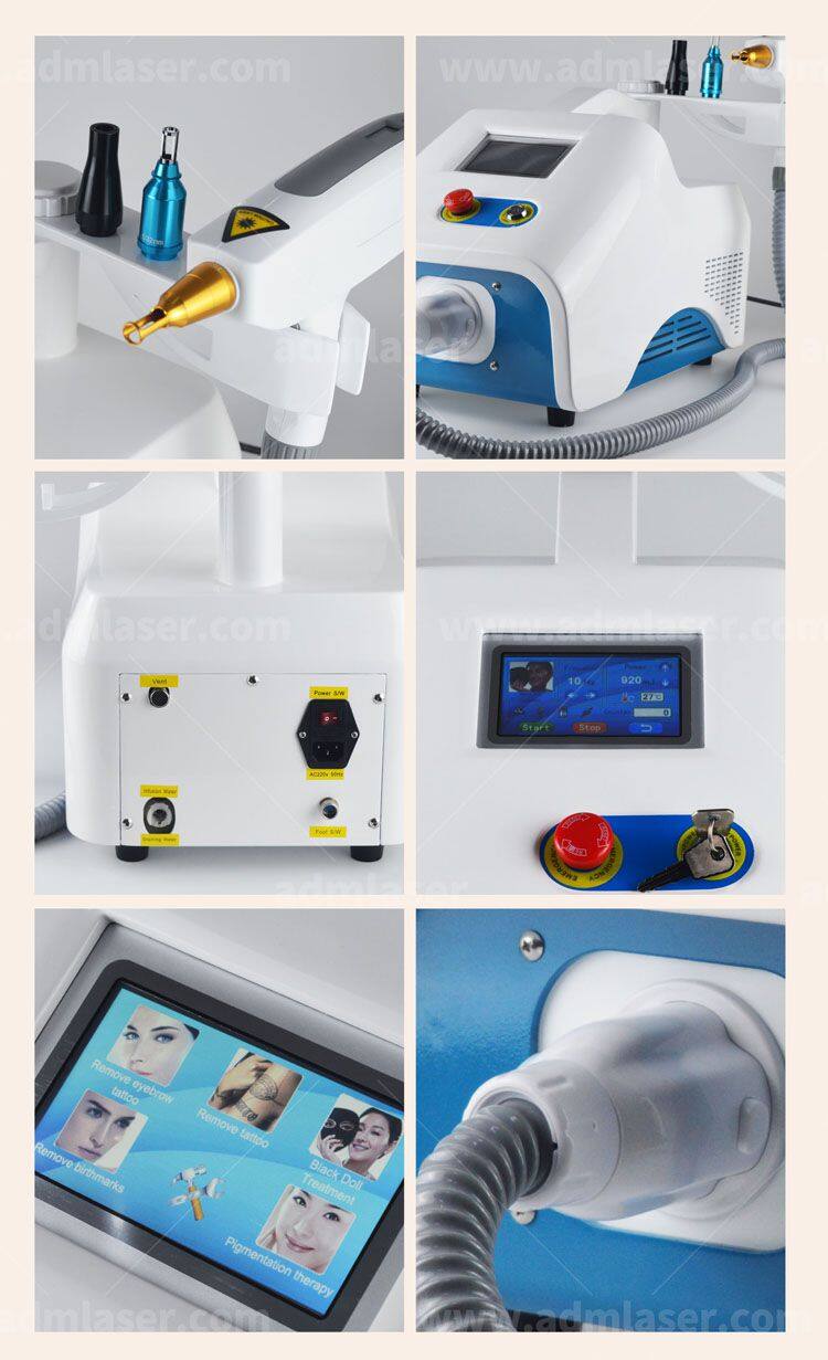 Mini 1320nm Nd Yag Q Switch Carbon Peeling Laser Skin Rejuvenation Facial Peeling Machine With CE Approved