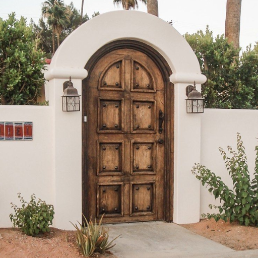 spanish style wood fence (3)