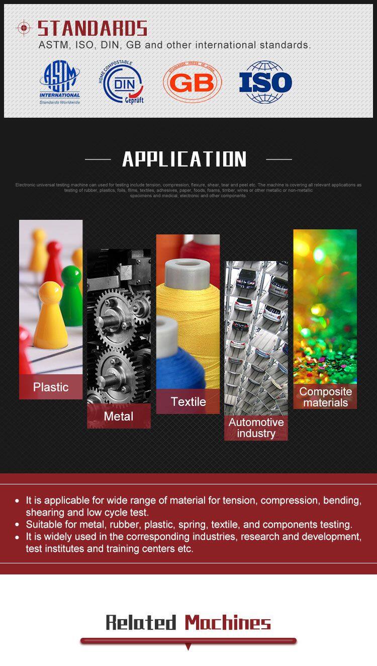 Dog Bone-shape Polymer Hydrogels Specimen Tensile Stress Testing Machine