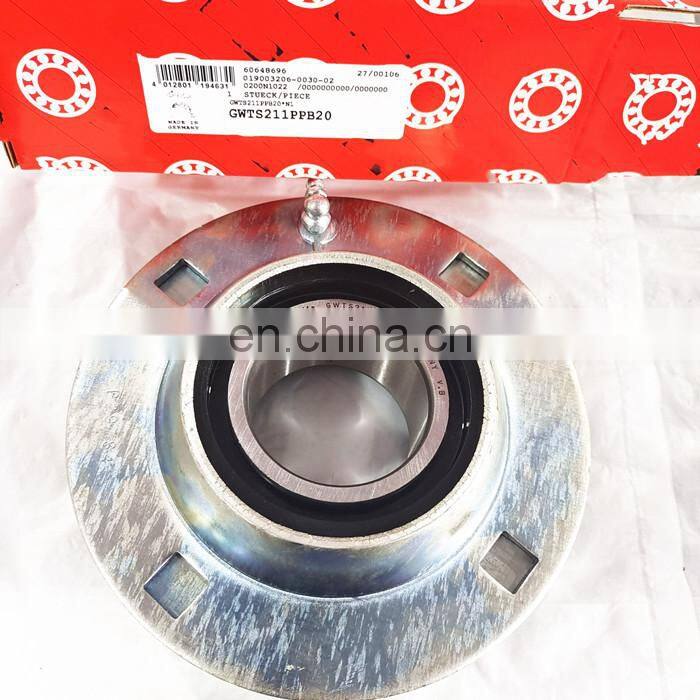 55.7*100*46mm Agricultural Bearing Insert Ball Bearing GWTS211PPB20 Bearing