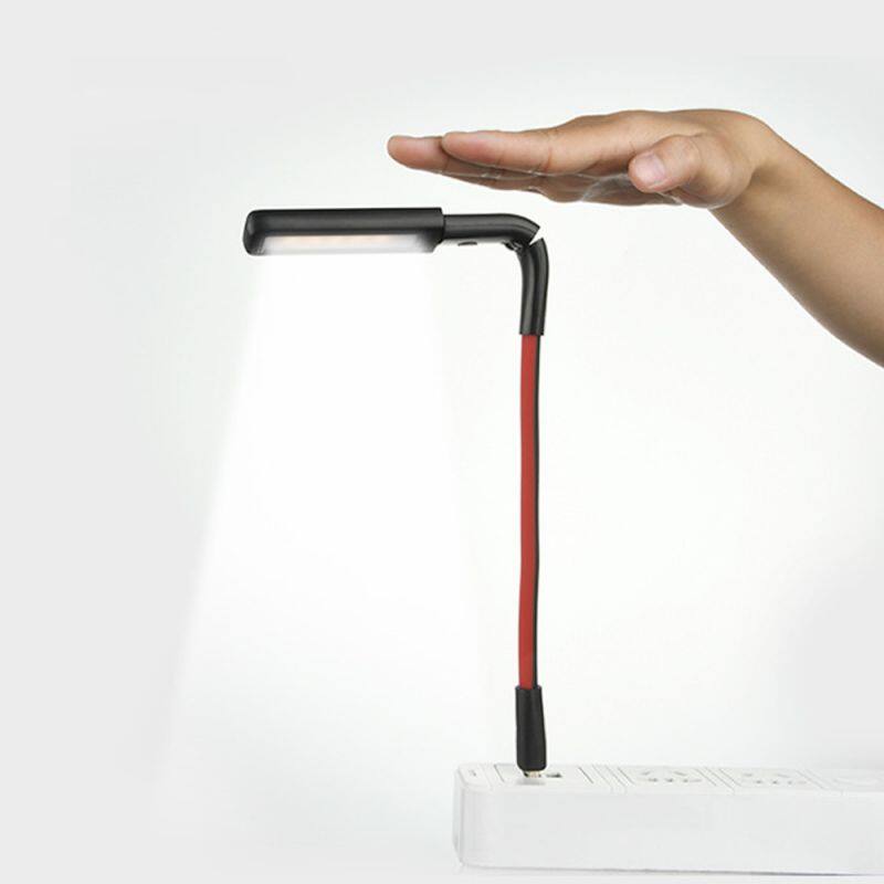 Hands moving sensor Dimmable Touch Switch and Flexible Goose neck USB reading light