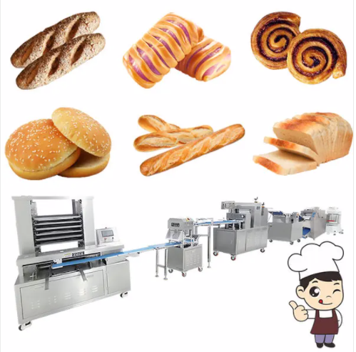 Bread Dough Rolling Machine Production Line