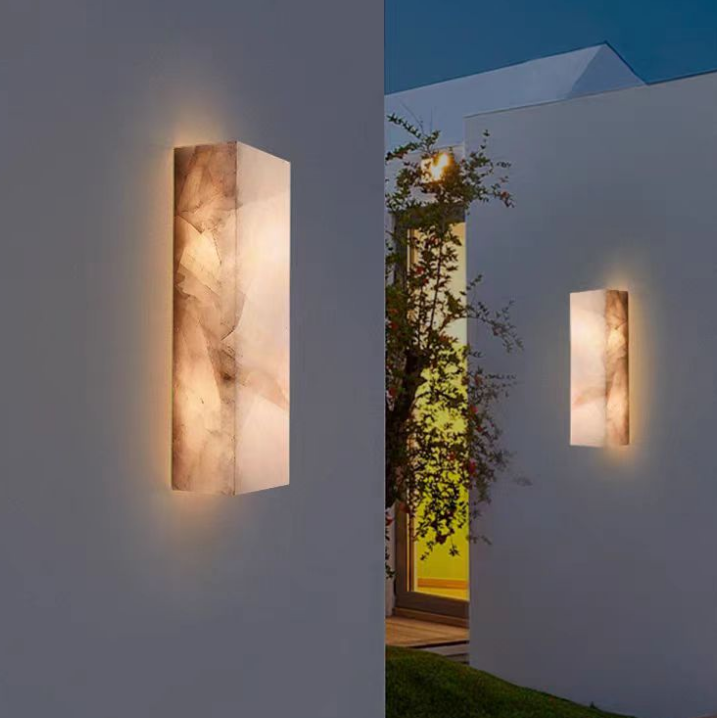 outdoor Alabaster Wall Sconces