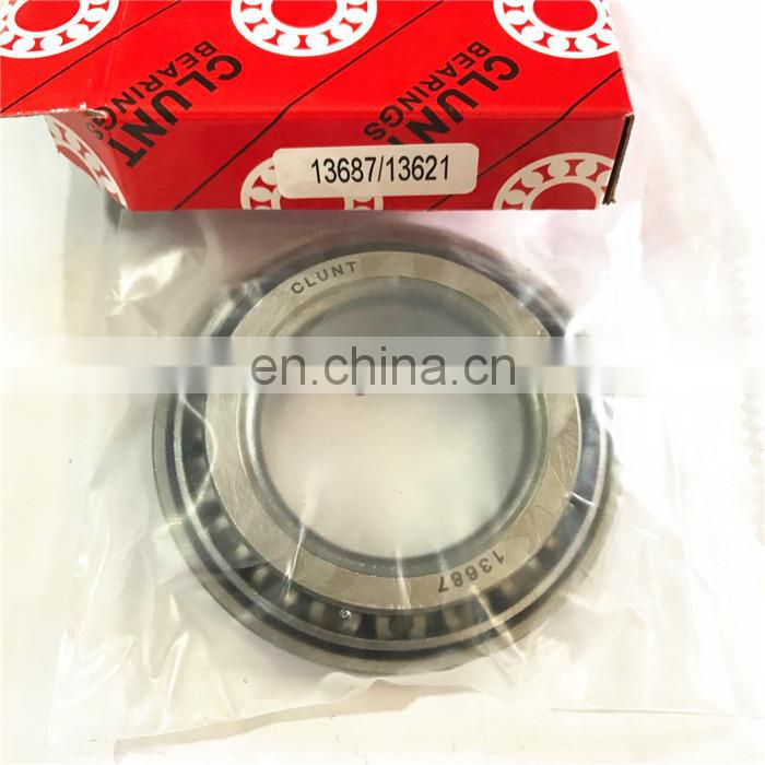 Good Tapered roller bearings 13687/13621 Single Cone & Cup Set 13687/13621 bearing size 1.5x2.717x0.75 inches