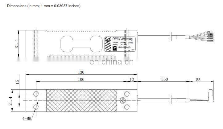 HBM PW2C Single Point Load Cell Weighs With C6 Accuracy Class