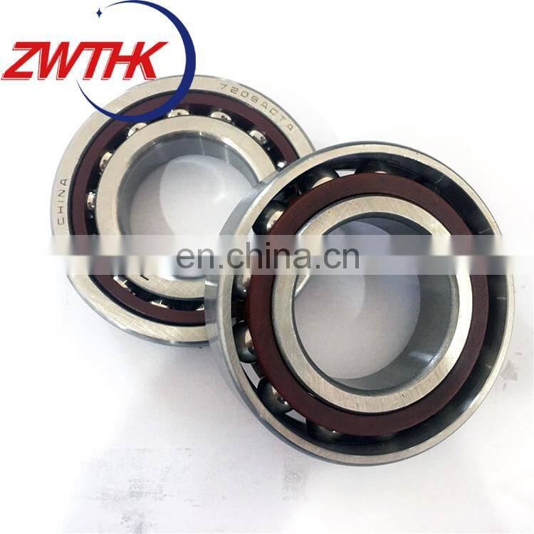 25x52x15 P4 precision angular contact ball bearing 7205C P4 7205AC 7205C/P4 bearing