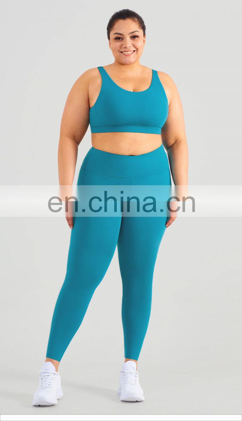 New Arrival Half Cross Waist Yoga Leggings With Seamless Leg Opening Gym Sports Pants