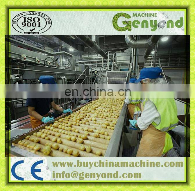 industrial fresh potato chips production line