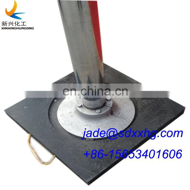 UHMWPE bumpers strip Sliding UHMW PE dock bumper pads loading dock bumper 500 UHMWPE dock buffer bumper heavy traffic door