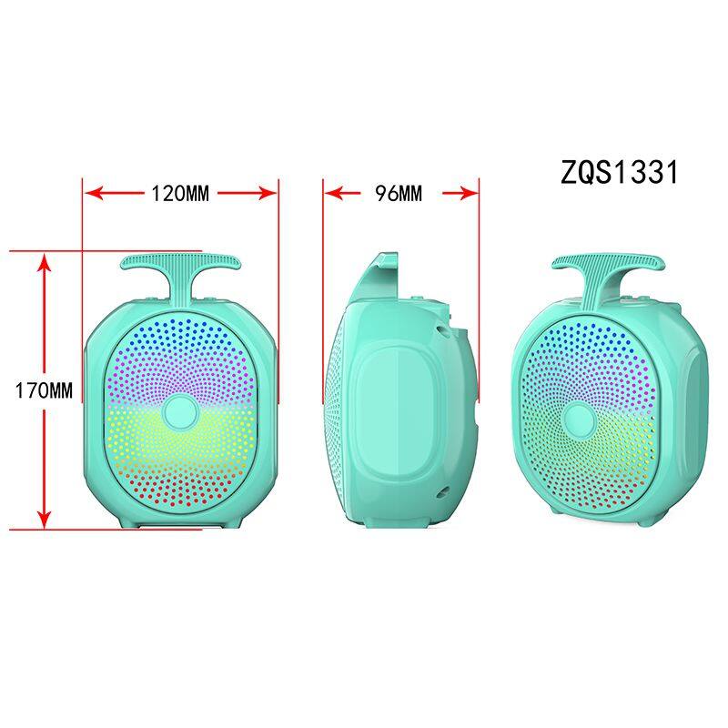 ZQS1331 OEM bass sound portable 3-inch speaker 5W power wireless bluetooth speaker for outdoor