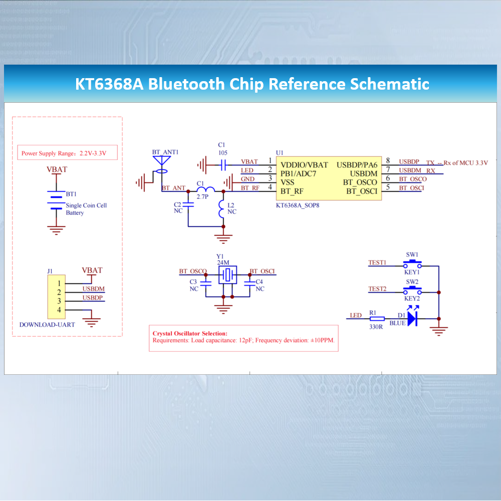 Solution for Thermal Printers Using the KT6368A Dual-Mode Bluetooth Chip Module