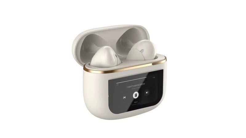 Touch Screen Headphones Noise Cancelling ENC ANC Sport Earbuds TWS Smart LCD Touch Screen Earphones