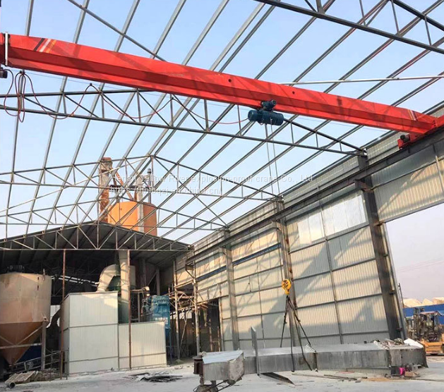 Manufacturing process of electric single-beam crane