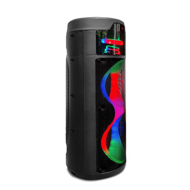 ZQS8222 wholesale subwoofer 40W power dual 8 inch speaker wireless bass sound OEM party speaker