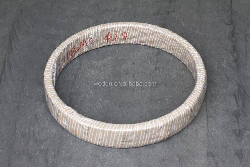 Squeeze roller hardfacing flux cored welding wire