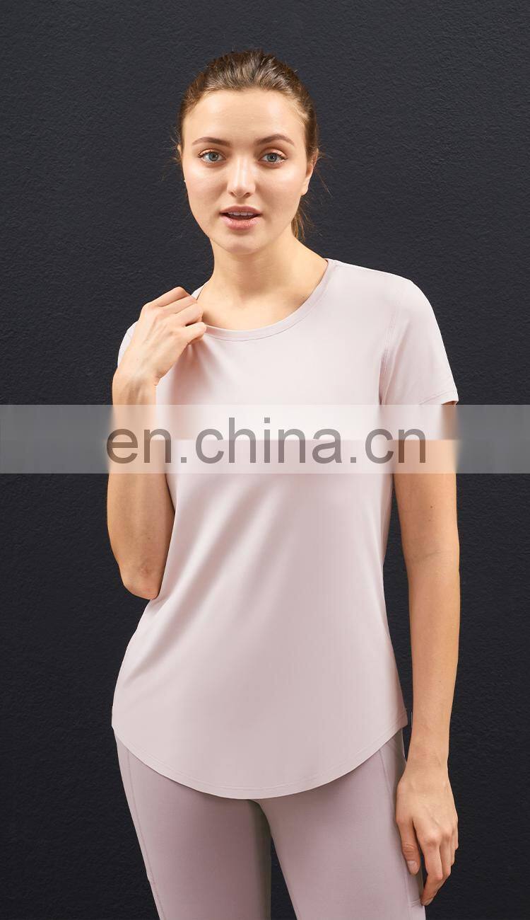 High Quality plus size t-shirts With Round Neck and Short Sleeves