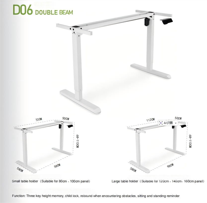 Standing desk D06-size