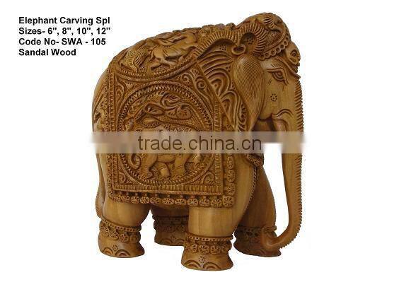 Sandalwood Elephant of hand carved sandalwood elephant from China ...