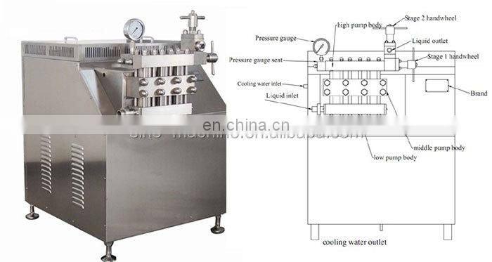 high quality food homogenizer machine