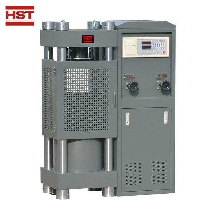 HST ASTM C39 Compressive Strength Testing Machine of Cylindrical Concrete Specimens