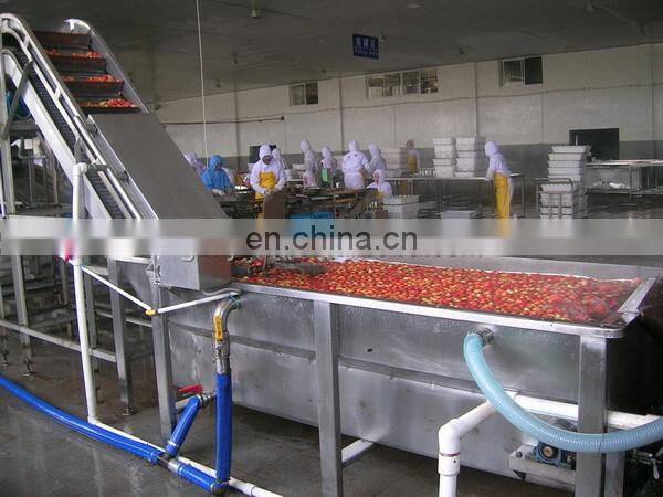 Automatic canned sweet strawberry processing plant / strawberry in syrup production line