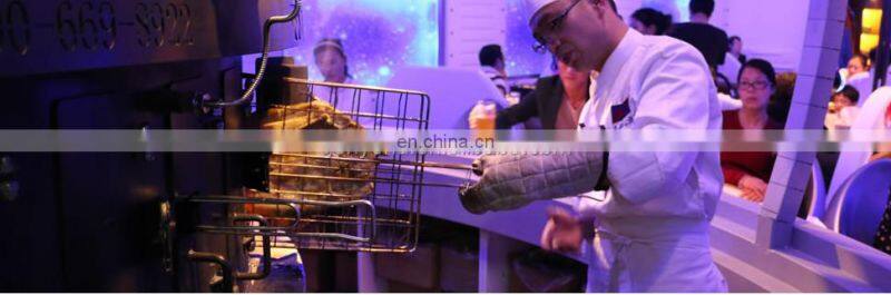 electric rotary grill machine/fish roast oven