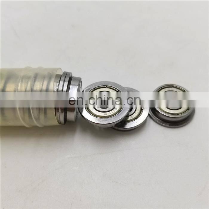 Supper High Precision bearing f607 f607zz flanged deep groove ball bearing F695zz F607ZZ