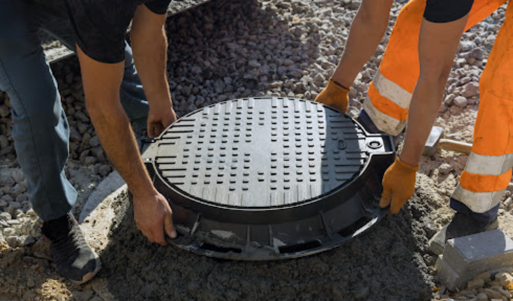 Municipal-Ductile-Iron-Manhole-Cover-China