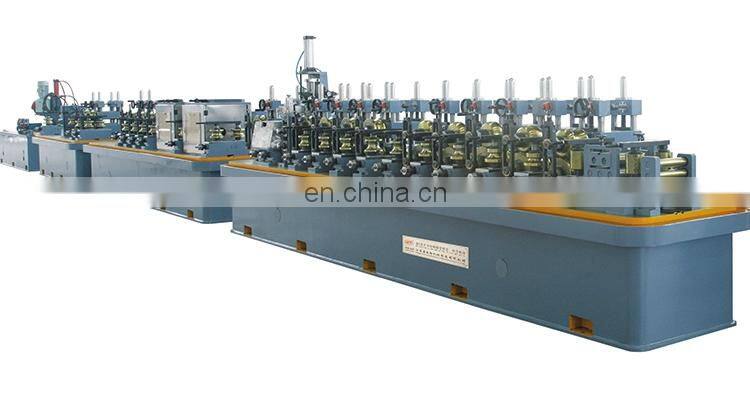 Nanyang low failure rate stainless steel pipe finishing mill erw tube rolling mill making machine