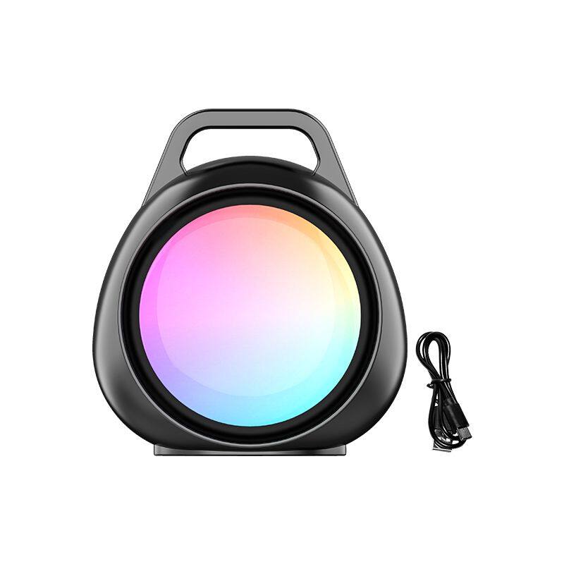 2023 sell well portable wireless 4-inch speaker 8W power bluetooth speaker with colorful lights