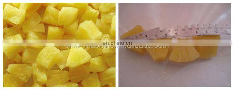fully automatic pineapple peeling equipment slicing machine