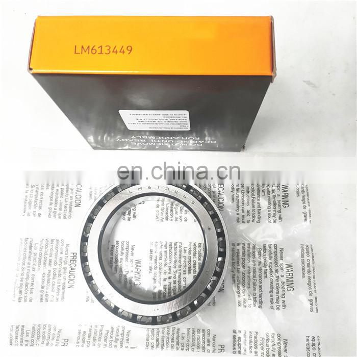 LM613449 Tapered Roller bearing LM613449-LM613410 Single cone bearing LM613449 size 69.85*22.225*112.712mm