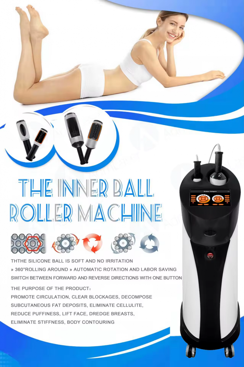 New Upgraded Inner Ball Roller Slim Endo Rollers Massaer Slimming Facial Lifting Body Shaping 8D Roller Beauty Machine