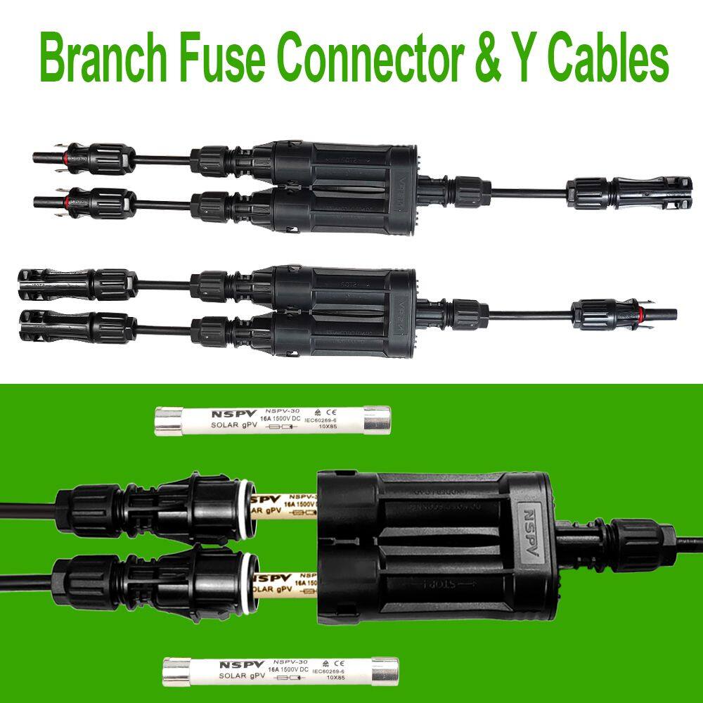 Y cable & Fuse connector Type 3