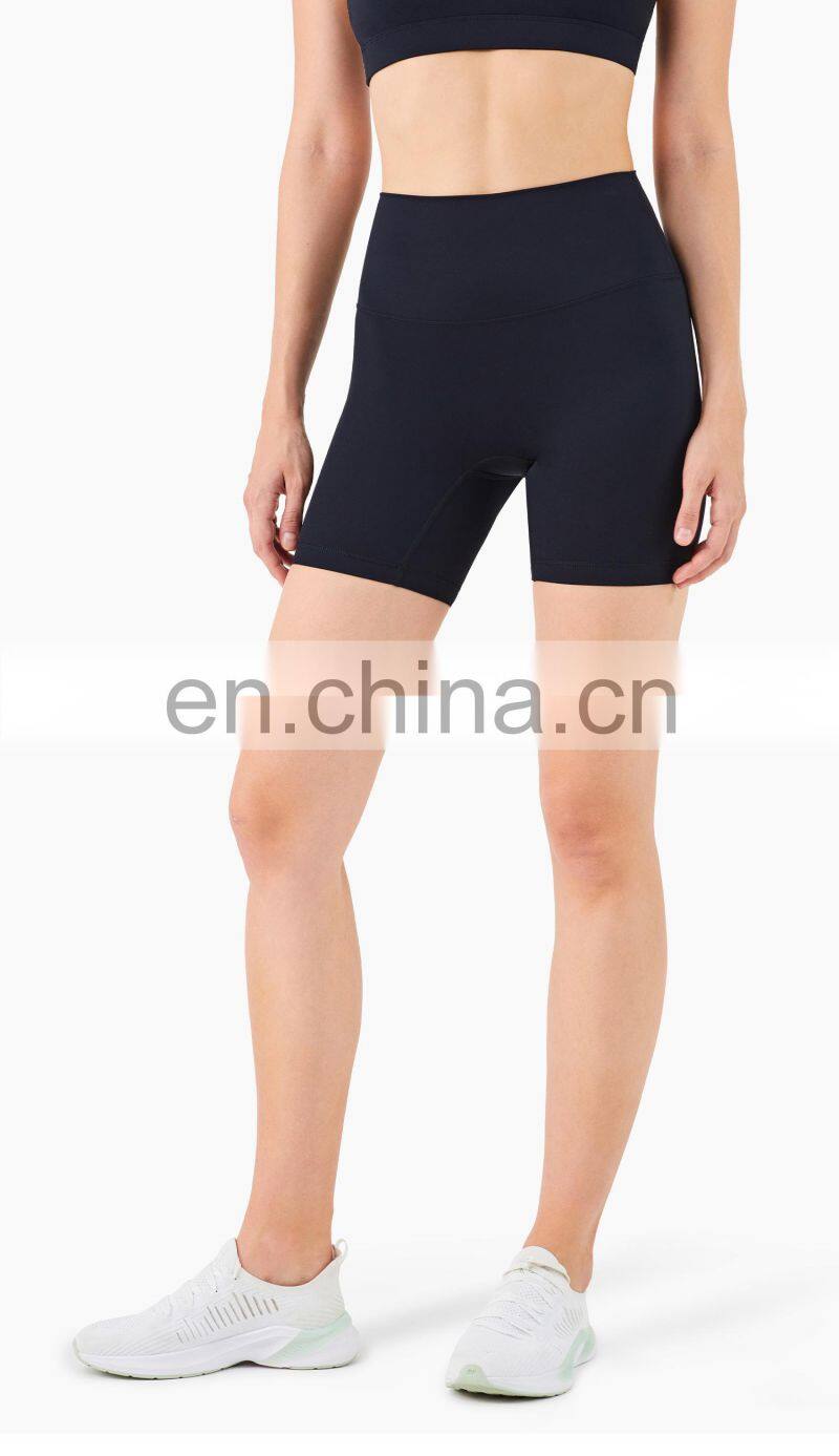 Custom Fitness Summer Gym Yoga Short Leggings Women High Waist Cycling Biker Short