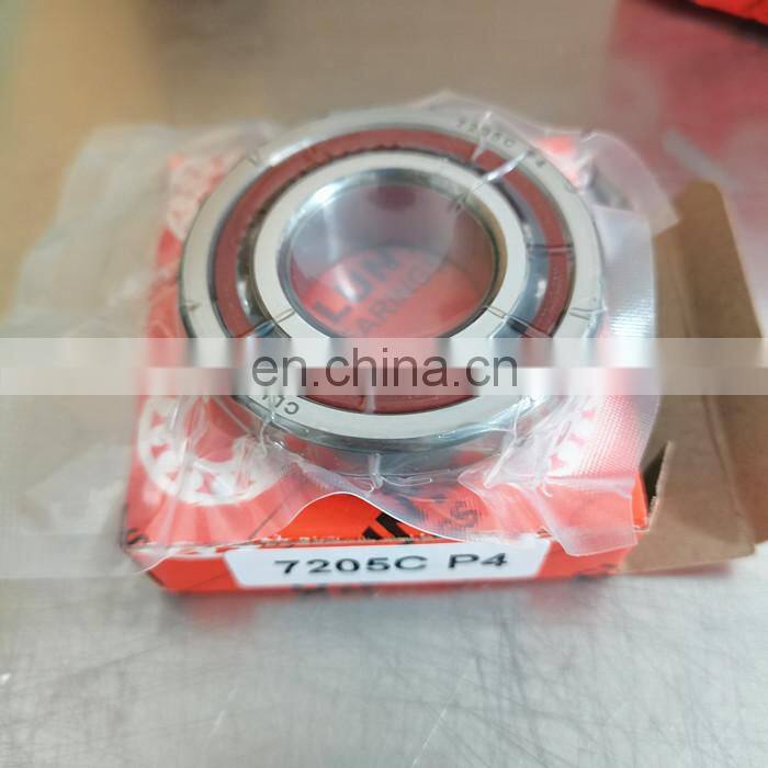 Famous Brand ABEC-7 Angular Ball Bearing 7205C P4 size 25x52x15mm 7205C TYN SUL P4 bearing in stock