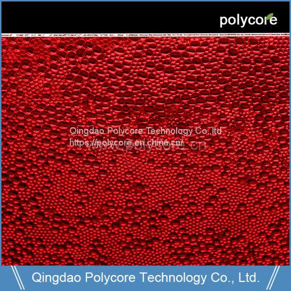 Polycore PC honeycomb sandwich panel Dripan irregular core 5