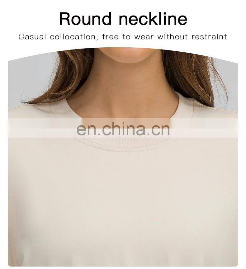 Autumn Custom Sweatshirt Women Hoodies Pullover Crewneck Long Sleeve Hoodie Women Fashion