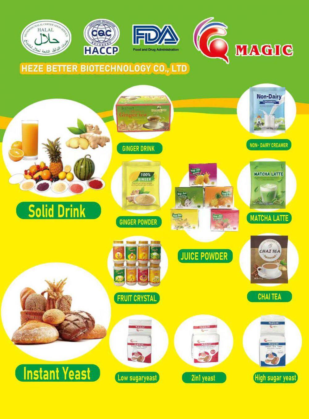 Your Trusted Partner for Custom Yeast & Instant Solid Drink Solutions – From Formulation to Private