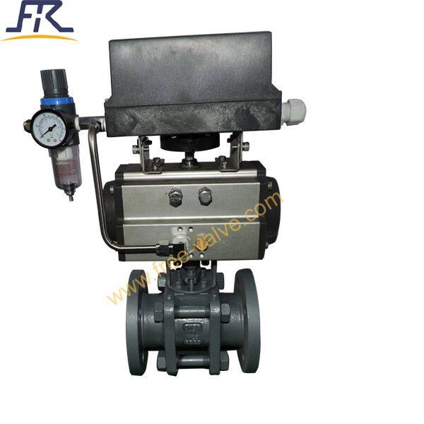 Pneumatic Ceramic Lined Ball Valve 5013