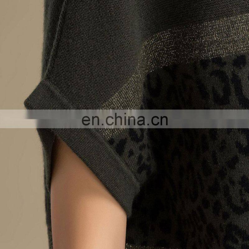 New Style High Quality Pullover Fashion Short Sleeve Women Cashmere Sweater from China