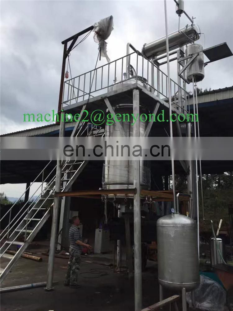 Factory directly thyme essential oil distillation equipment price