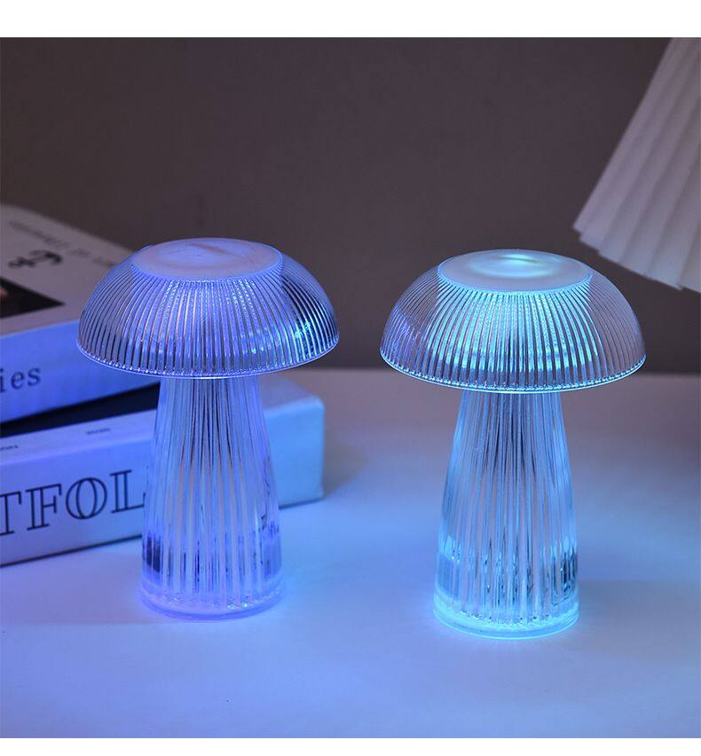 Jellyfish Light Creative Mushroom Light Decorative Ambiance Light Bedside Nightlight