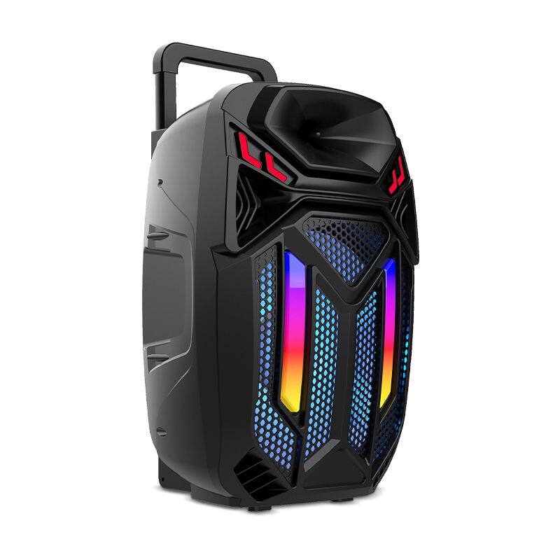 ZQS15108 active super 40W power 15 inches with MIC OEM bluetooth speaker with colorful lights