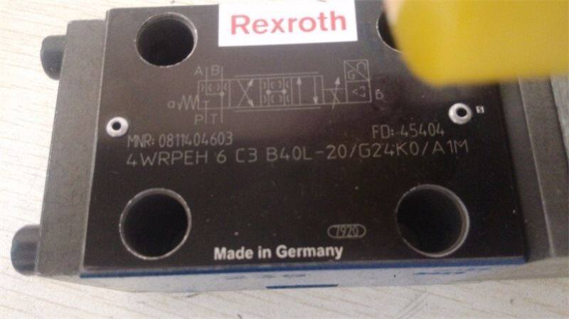 Rexroth Proportional Valves 0811404603 4WRPEH6C3B40L-2X/G24K0/A1M High Quality